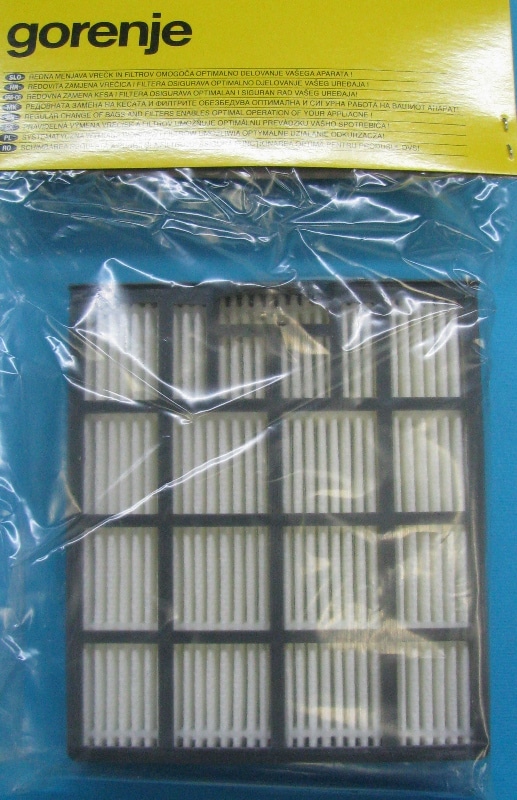 Gorenje HEPA szűrő