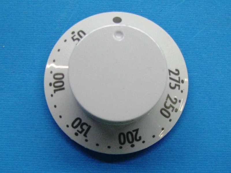 Gorenje sütő hőfokszabályzó forgatógomb, fehér