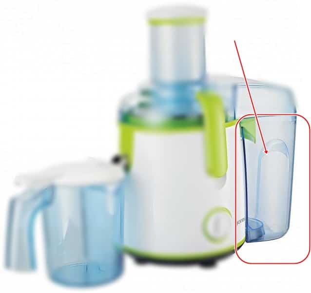 Gorenje Gyümölcscentrifuga szárazanyag tartály