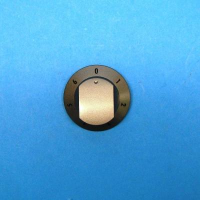 Gorenje tűzhely főzőlap gomb INOX színű