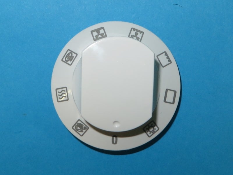 Sütő funkcióválasztó gomb fehér