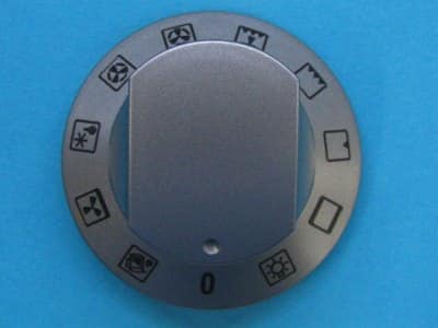 Sütő funkcióválasztó gomb INOX színű