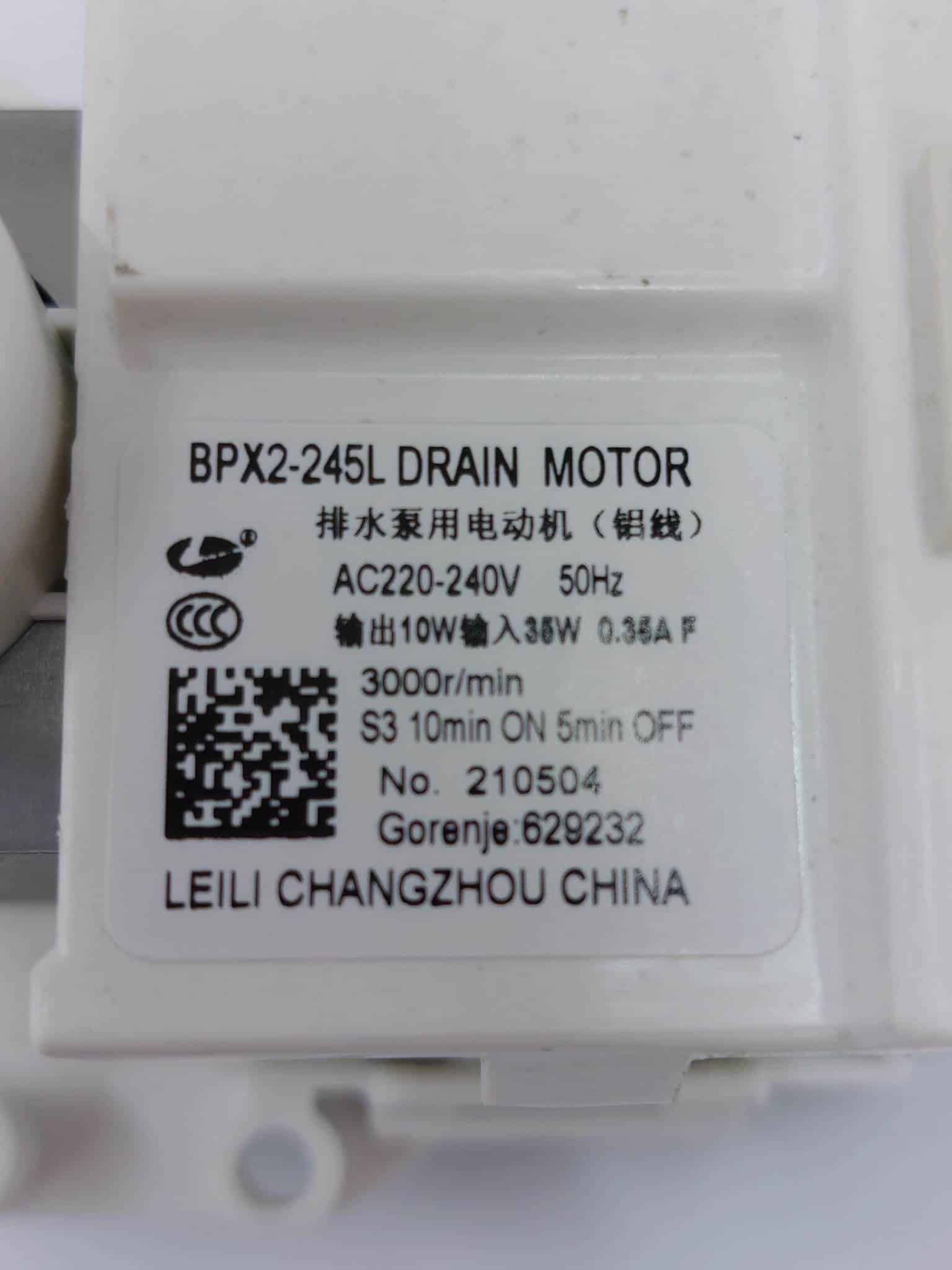 Mosógép szivattyú - Image 2