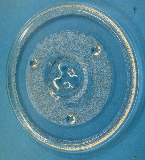 Mikró üvegtányér Ø27cm