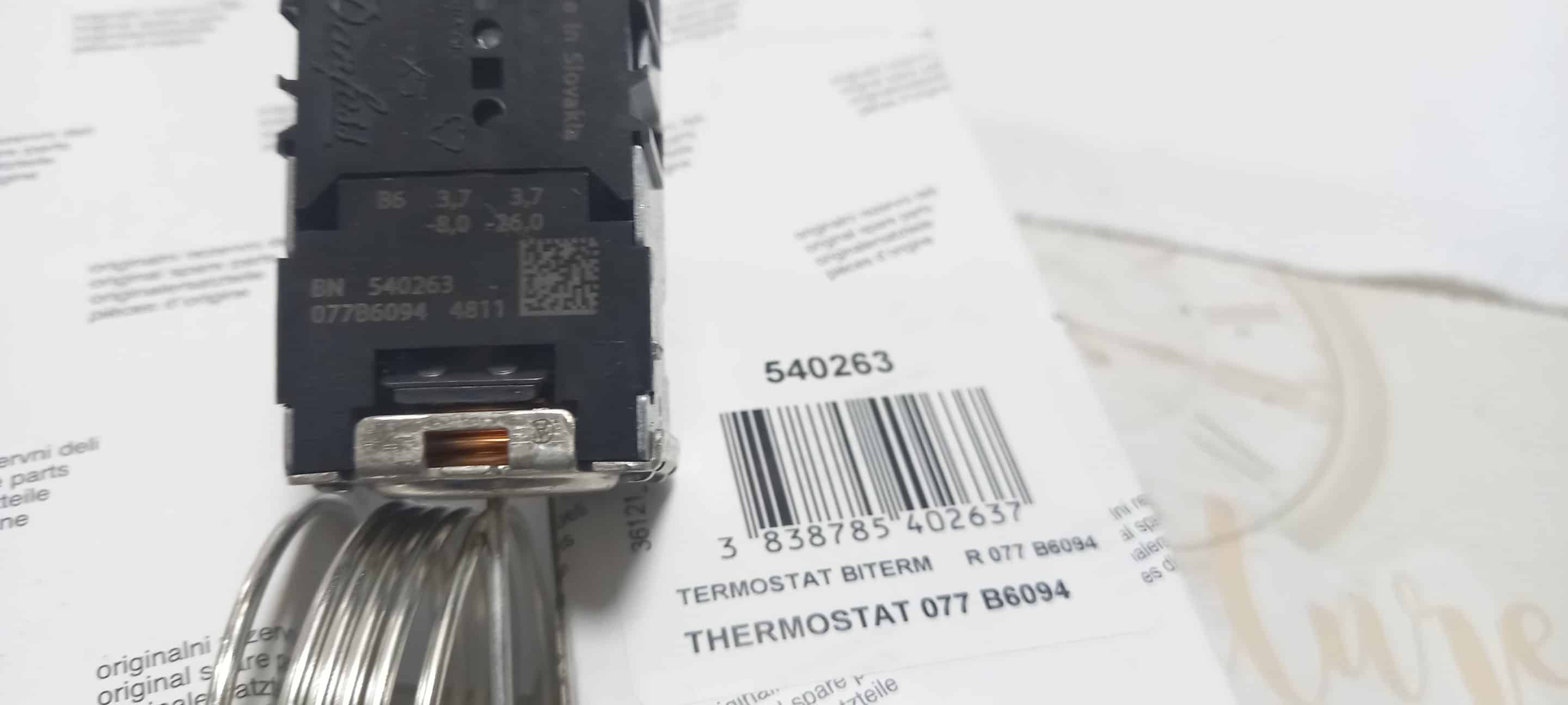 Hűtő hőfokszabályzó (érzékelő hossza: 99 cm) - Image 2