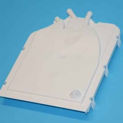 Mosószerfiók fogadó tető