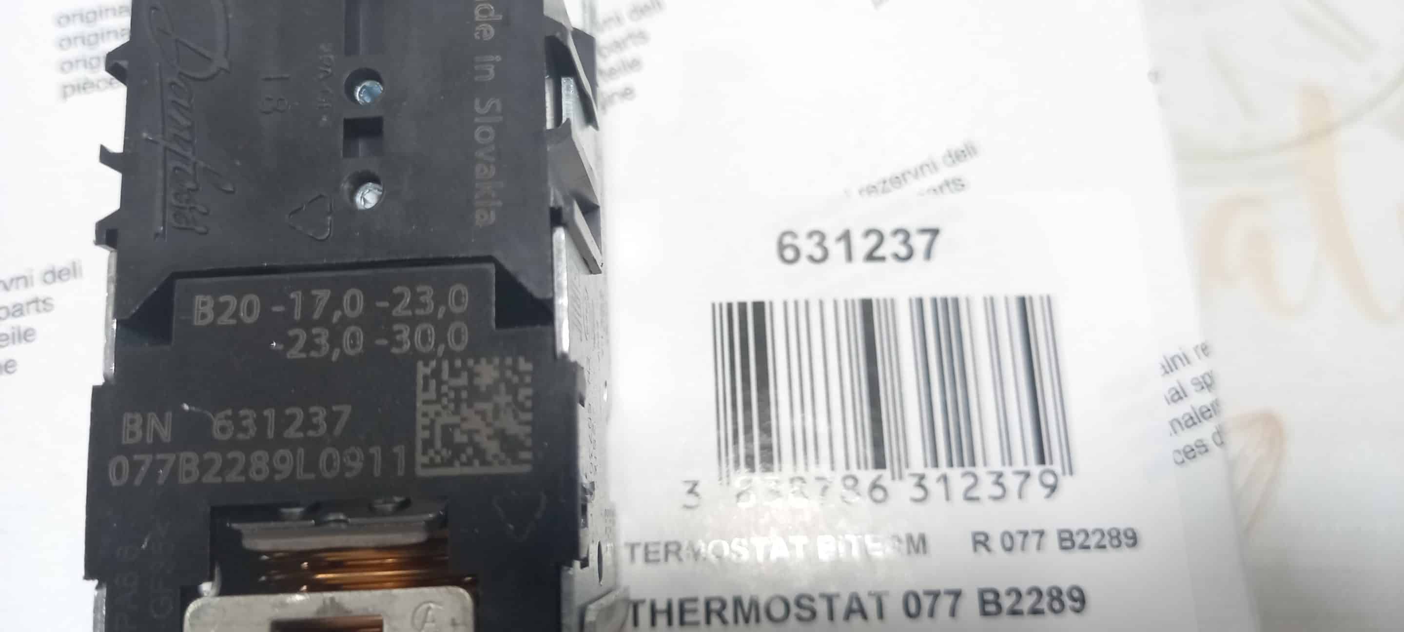 Fagyasztó hőfokszabályzó (érzékelő hossza: 110 cm) - Image 2