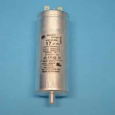 Szárítógép főmotor kondenzátor ( 17µF Ducati )