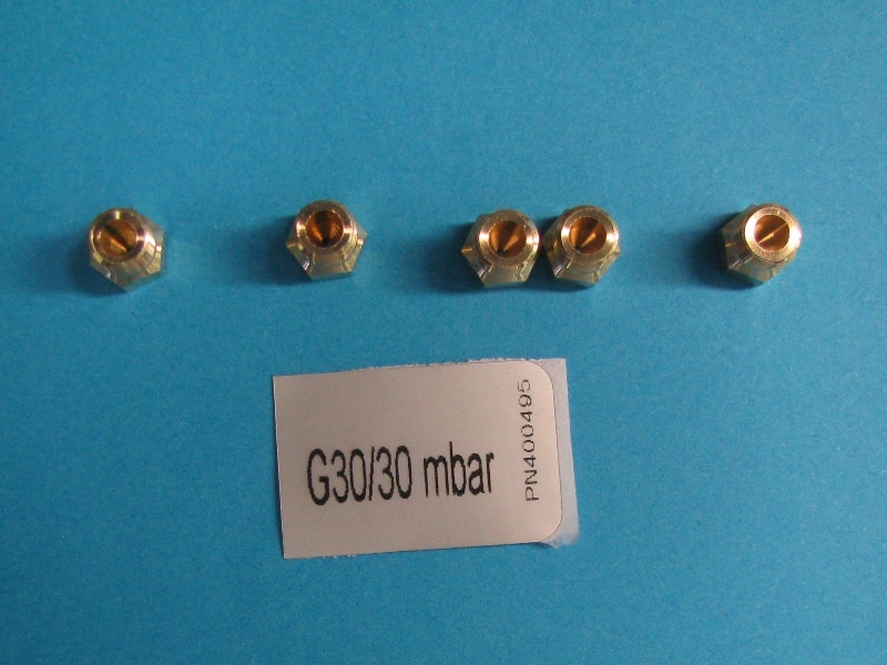 Pb fúvóka készlet (4 főzőlaphoz - DEFENDI ) G30/30 mBar