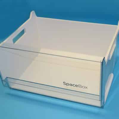 Fagyasztó fiók középső SpaceBox felirattal