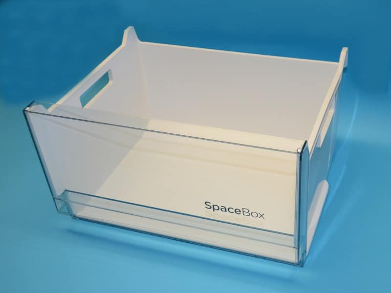 Fagyasztó fiók középső SpaceBox felirattal