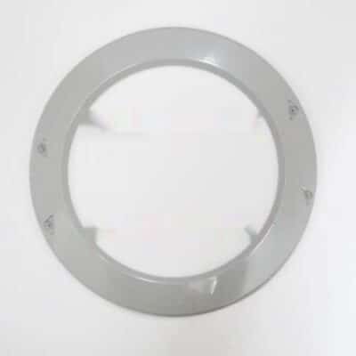 Mosógép ajtókeret külső szürke színben