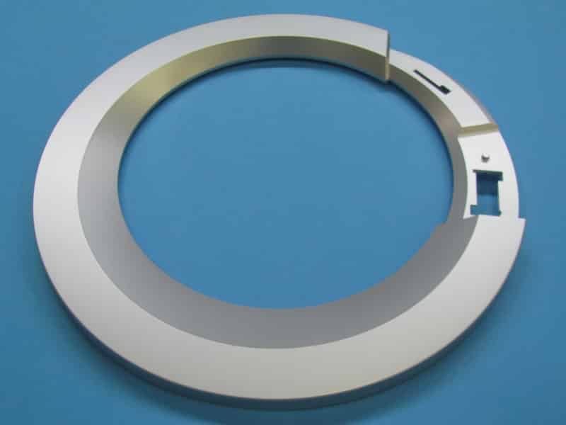 Mosógép külső ajtókeret INOX színben