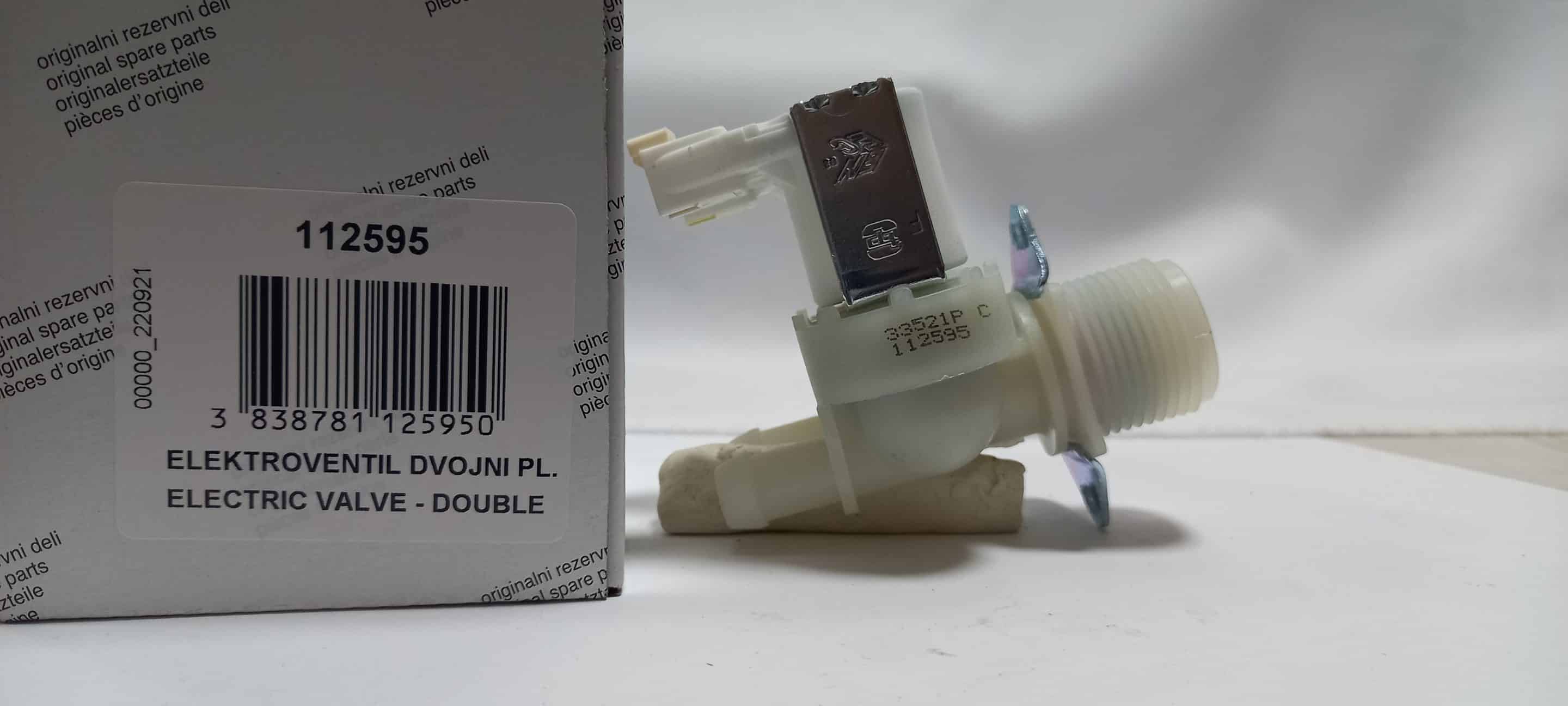 Mosógép mágnesszelep (vízszelep) - Image 2