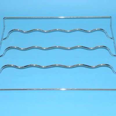 Hűtőbe palacktartó rács