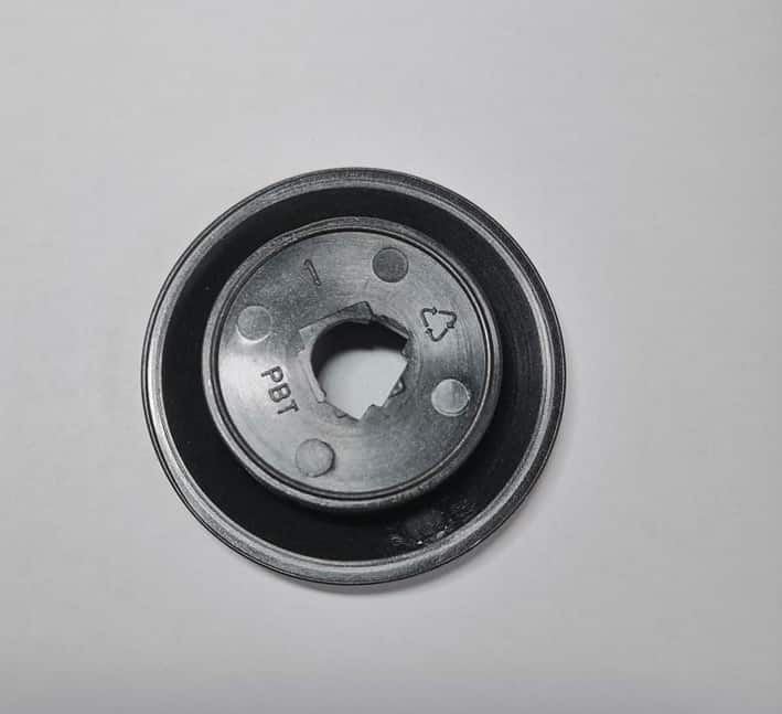 Tűzhely gomb rozetta INOX színű - Image 2