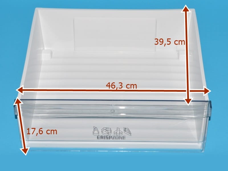 Gorenje / Hisense hűtő frissentartó fiók CrispZone felirattal - Image 2