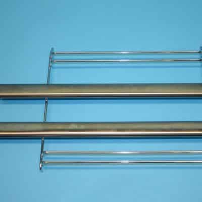 Sütősín két szintes szett (1db jobb és 1 db bal sín)