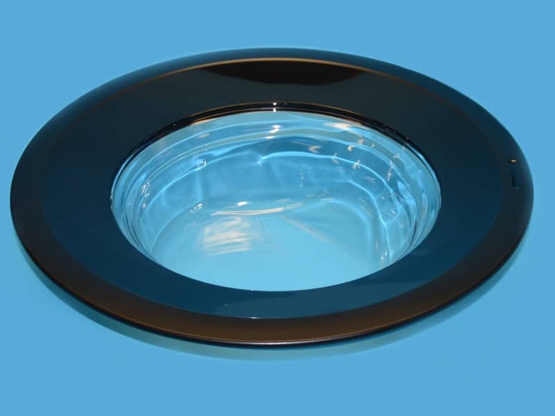 Mosógép ajtó komplett (fekete)