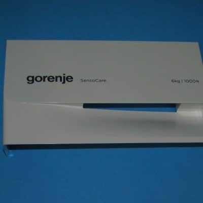 Mosógép mosószeradagoló előlap