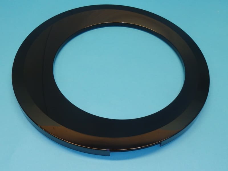 Mosógép külső ajtókeret (fekete)