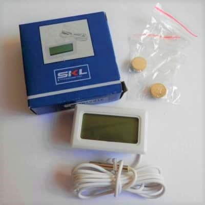 TPM-10F Digitális hőmérő fehér (-50℃ +70℃)