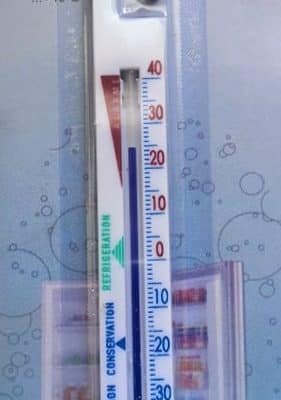 Hűtőszekrény hőmérő (-40°C / +40 °C)