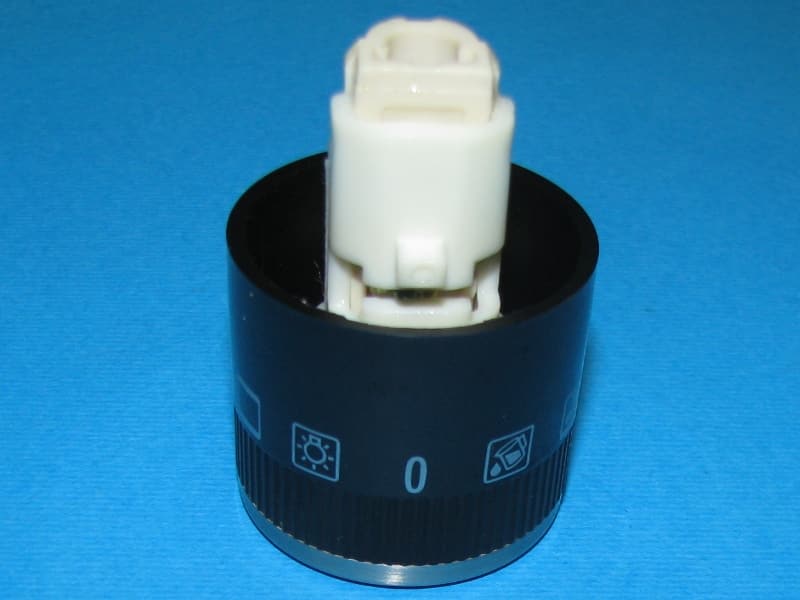 Gorenje tűzhely forgatógomb INOX/fekete színben - Image 3