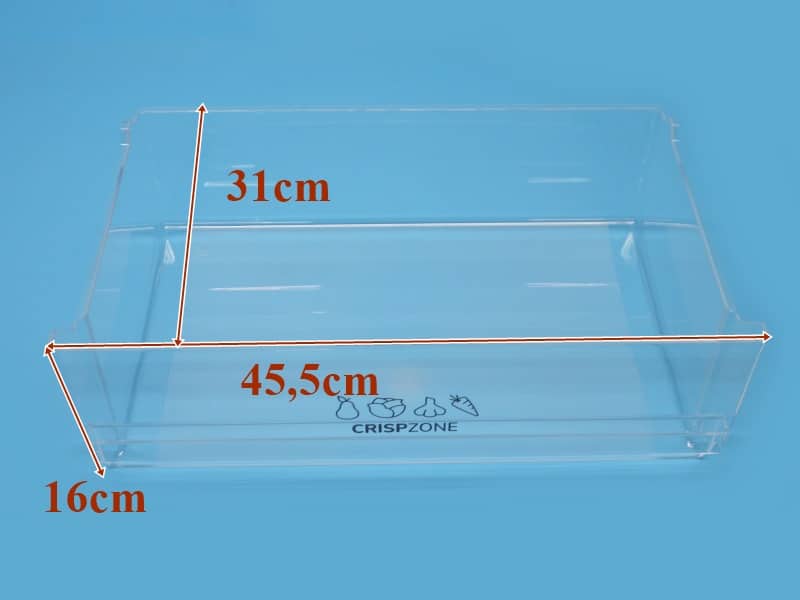 Hisense hűtőbe zöldségtároló fiók CrispZone felirattal - Image 2