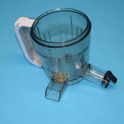 Lassúprés tartály