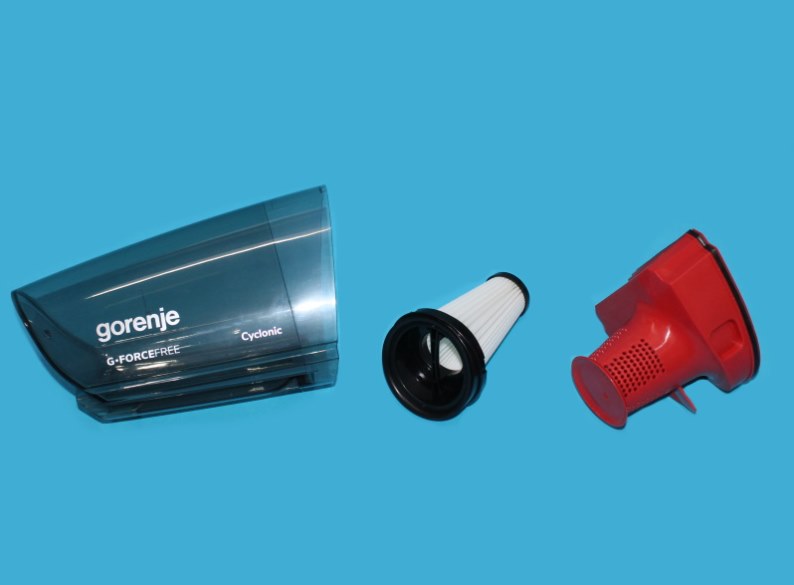 Álló porszívóhoz portartály szűrővel (komplett)