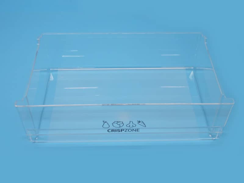 Hisense hűtőbe zöldségtároló fiók CrispZone felirattal