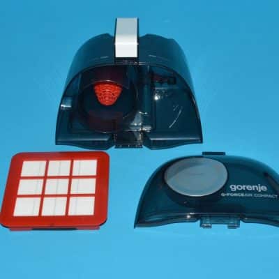 Gorenje porzsák nélküli porszívóhoz portartály HEPA filterrel