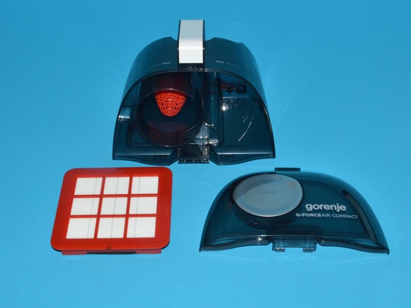 Gorenje porzsák nélküli porszívóhoz portartály HEPA filterrel