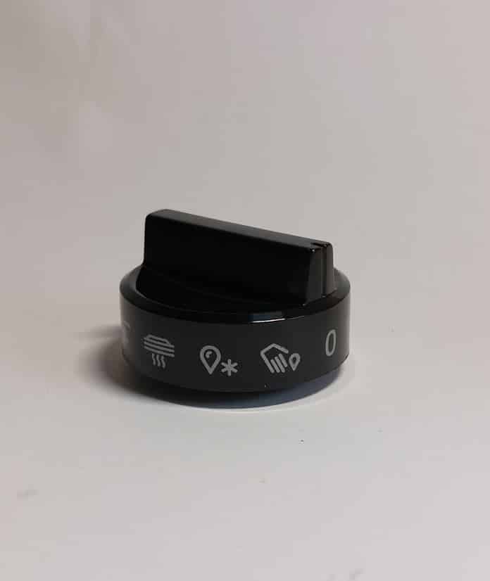 Gorenje sütő forgatógomb fekete színben (sütő funkció gomb)