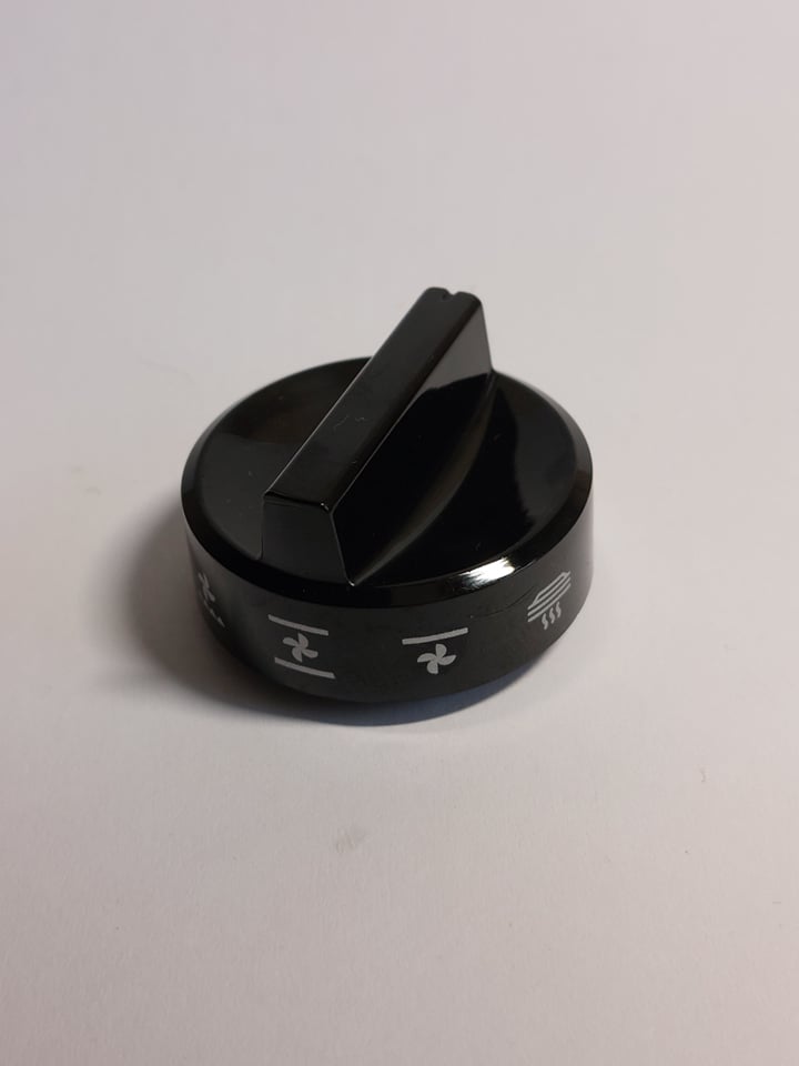 Gorenje sütő forgatógomb fekete színben