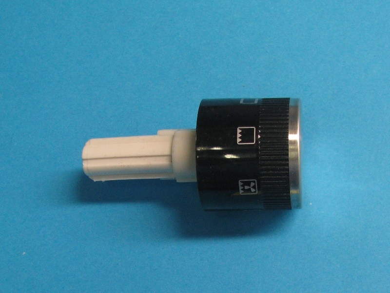 Gorenje tűzhely gomb INOX/fekete színben - Image 2