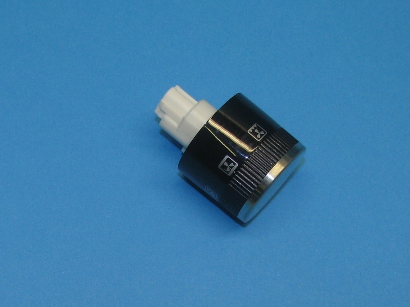 Gorenje tűzhely gomb INOX/fekete színben