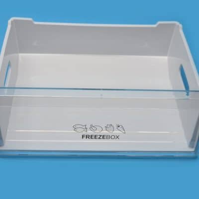 Hisense hűtőbe fagyasztó fiók FreezeBox felirattal