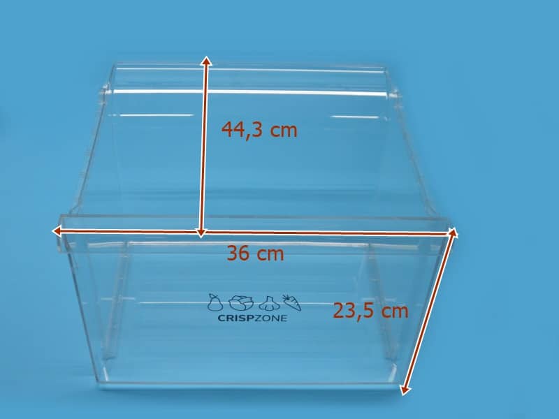 Zöldségesfiók--Gorenje / HISENSE Side by side hűtő (CRISPZONE) - Image 2