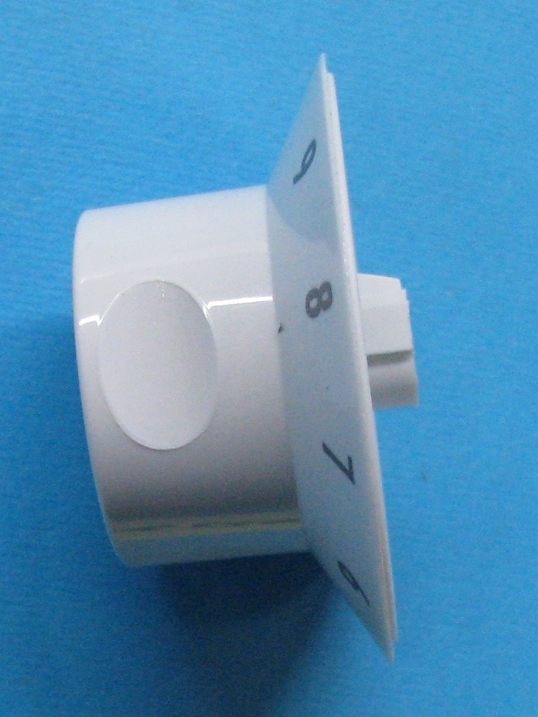 Főzőhely forgatógomb fehér - Image 2