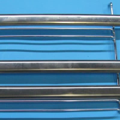 Három szintes sütősín szett (1db jobb oldali+1db bal oldali)