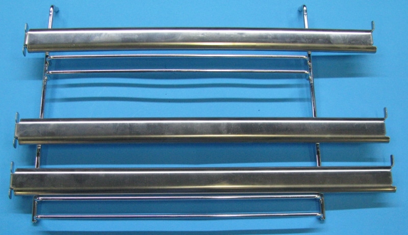 Három szintes sütősín szett (1db jobb oldali+1db bal oldali)