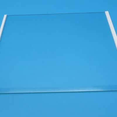 Gorenje / HISENSE Side by side hűtő üvegpolc (Hűtő oldali, zöldséges fiók feletti)