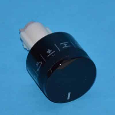 Sütő funkcióválasztó gomb fekete színben