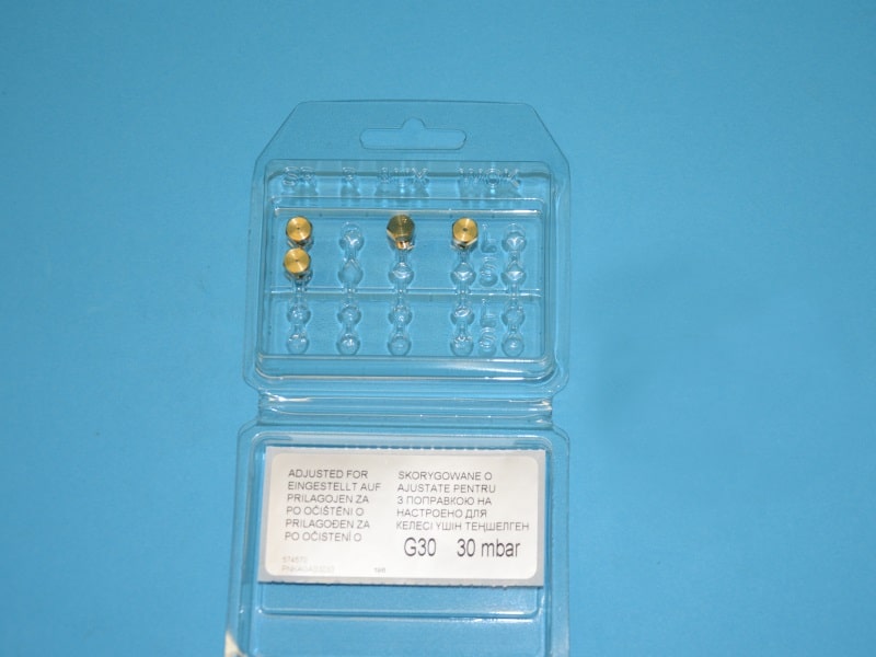 PB fúvóka készlet Főzőlaphoz (WOK égőshöz)