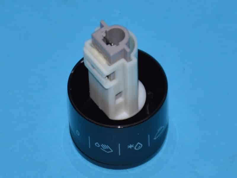 Sütő funkcióválasztó gomb fekete színben - Image 2