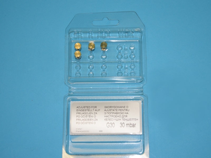 Gorenje tűzhely PB gáz fúvóka készlet