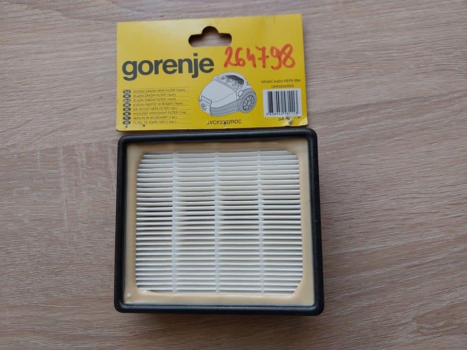 Gorenje porszívó HEPA filter - Image 2