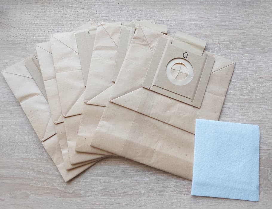 Porszívóhoz papír porzsák